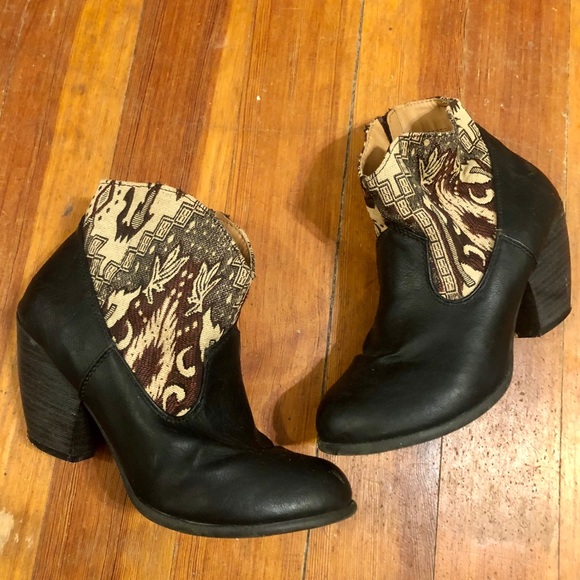 girls heeled ankle boots